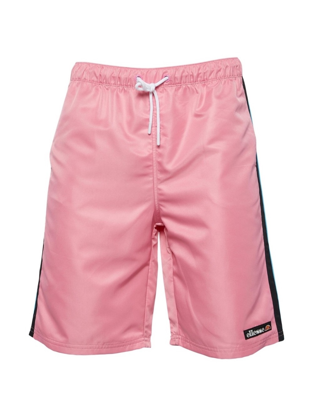 Ellesse pink side stripes pull on shorts